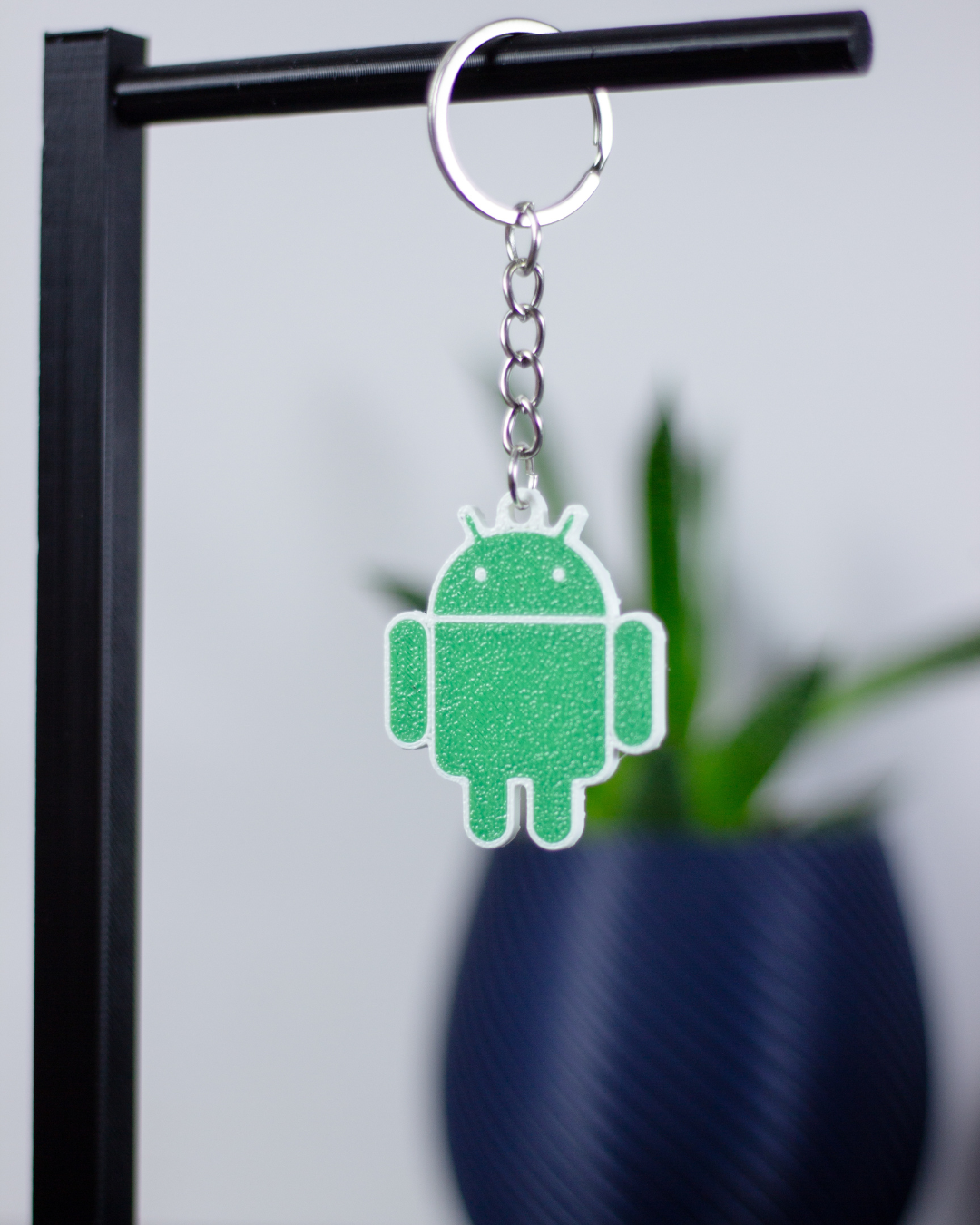 Chaveiro Android Contorno Dark - Imagem 1