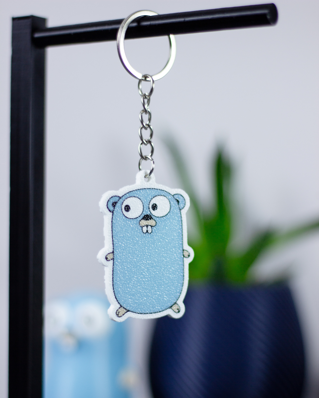 Chaveiro Gopher Golang - Imagem 1