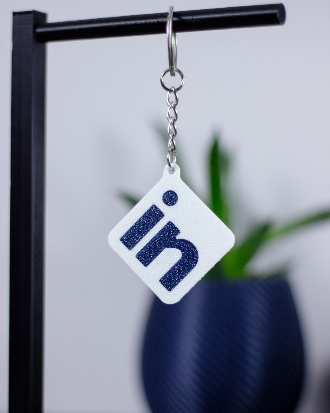 Chaveiro LinkedIn quadrado NFC - Imagem 1